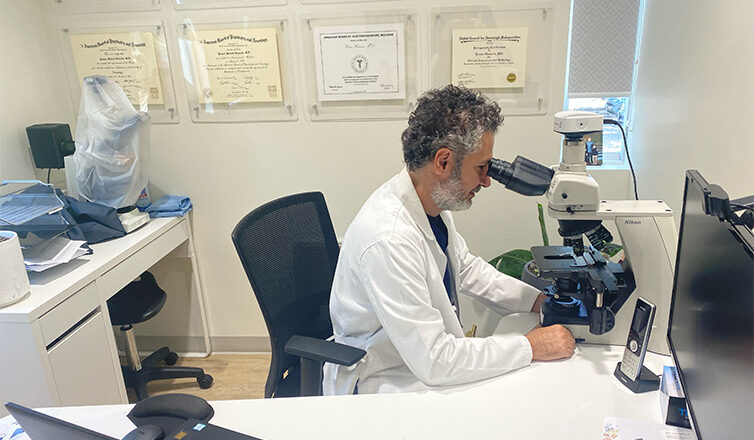 dr. hussain microscope